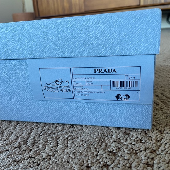 Prada Monolith Loafers 37.5 - Picture 9 of 12